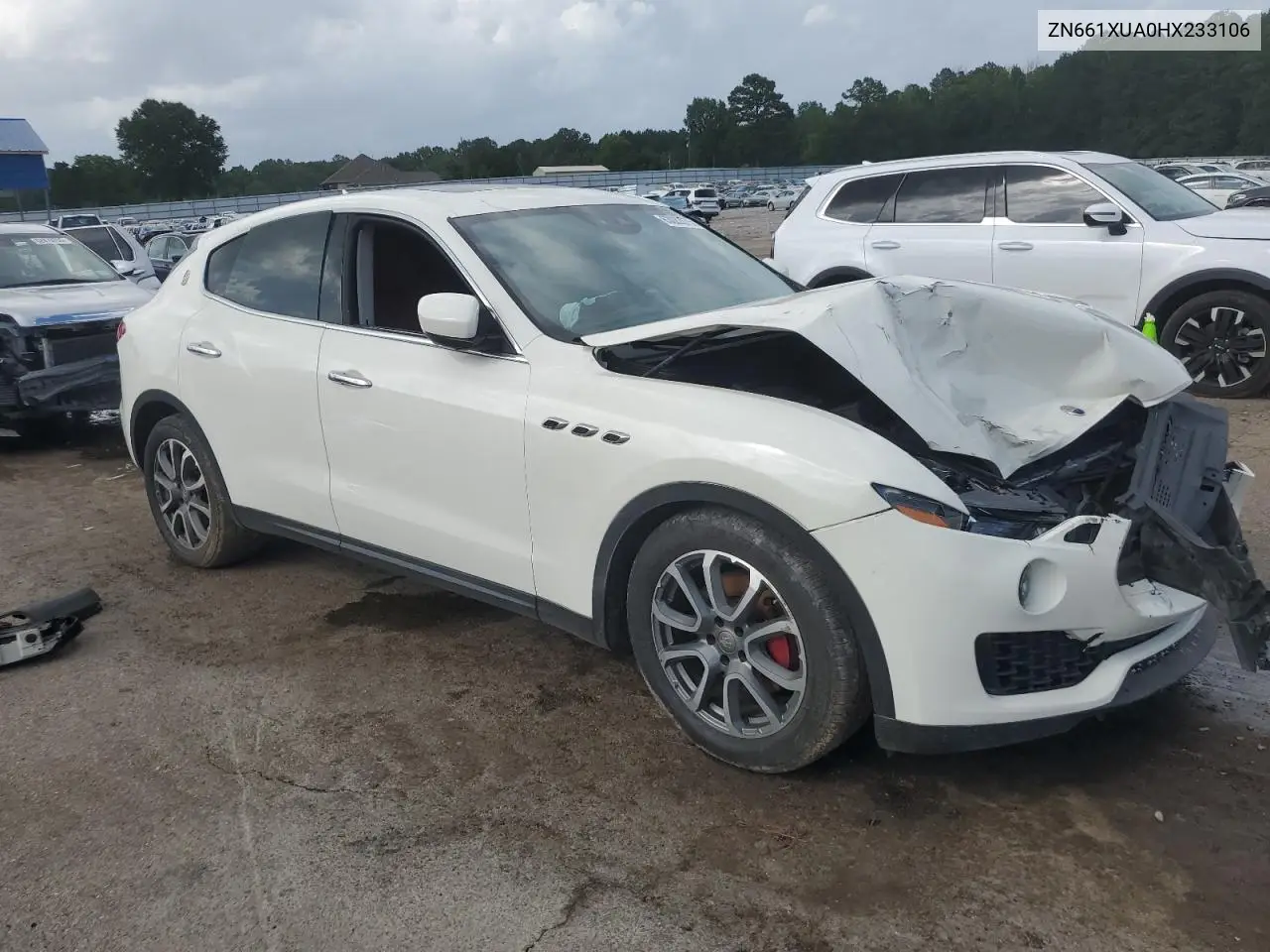 2017 Maserati Levante VIN: ZN661XUA0HX233106 Lot: 63082875