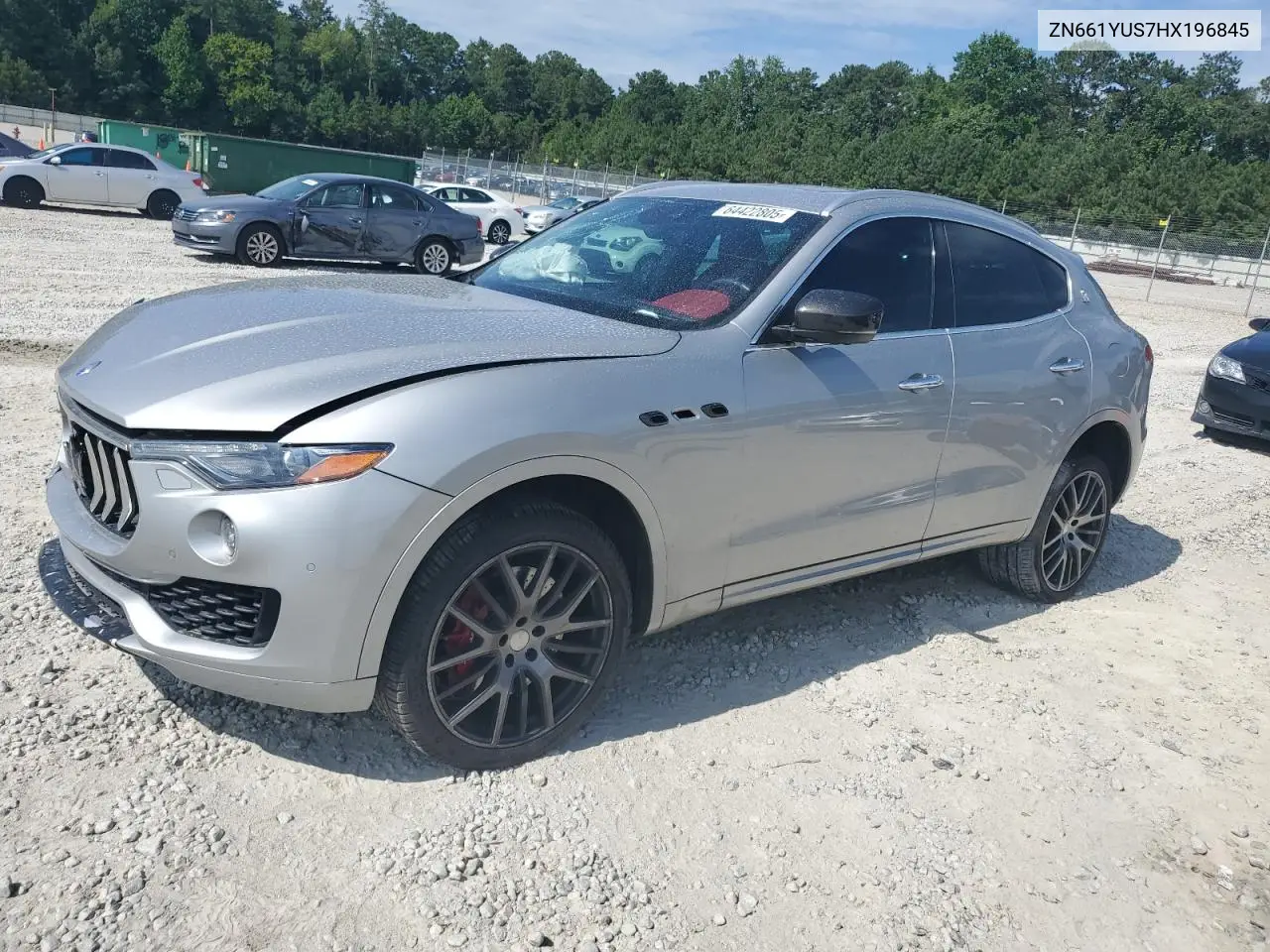 2017 Maserati Levante S Sport VIN: ZN661YUS7HX196845 Lot: 64422805