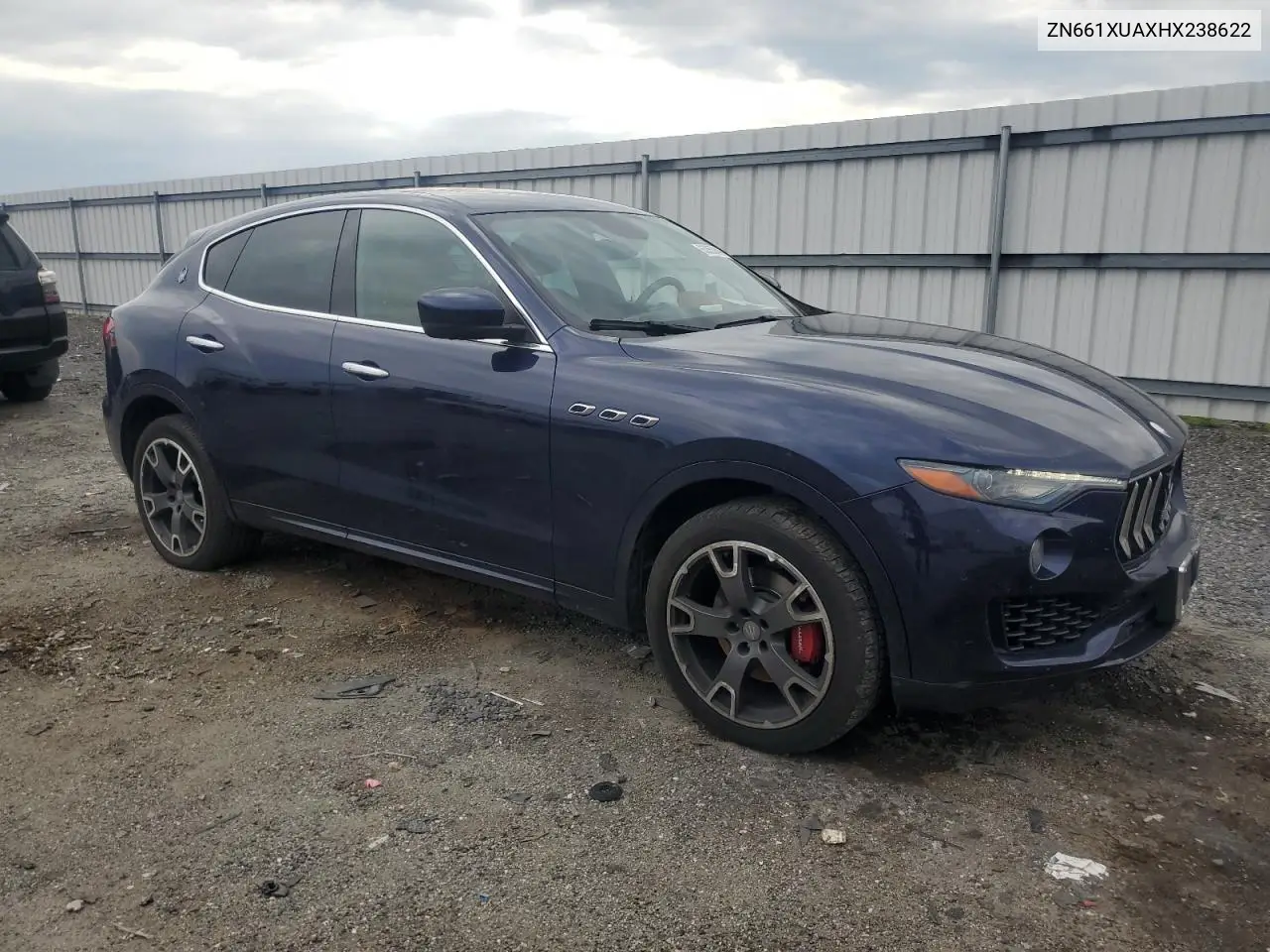 2017 Maserati Levante VIN: ZN661XUAXHX238622 Lot: 65353845