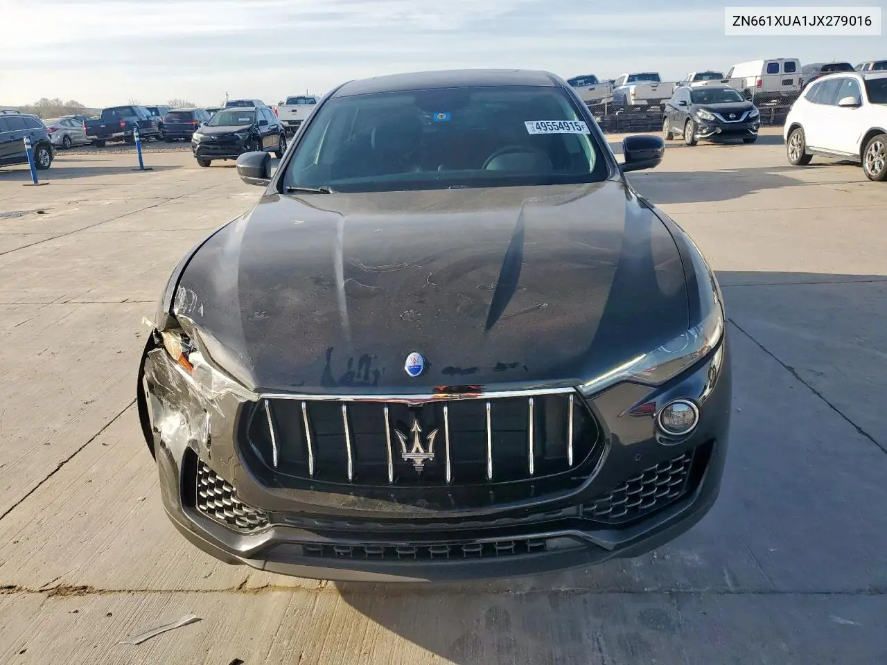 2018 Maserati Levante VIN: ZN661XUA1JX279016 Lot: 49554915