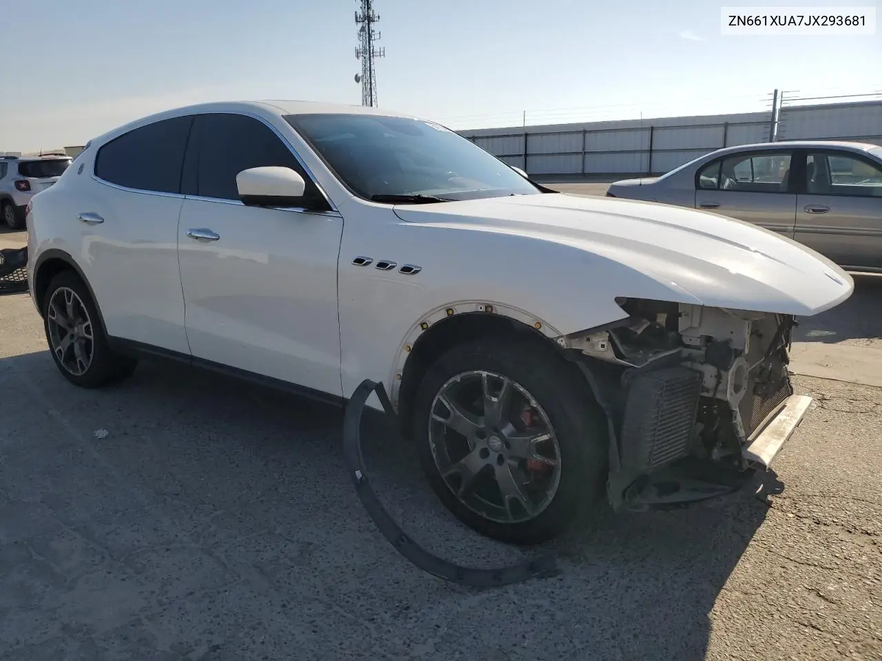 2018 Maserati Levante VIN: ZN661XUA7JX293681 Lot: 54726555