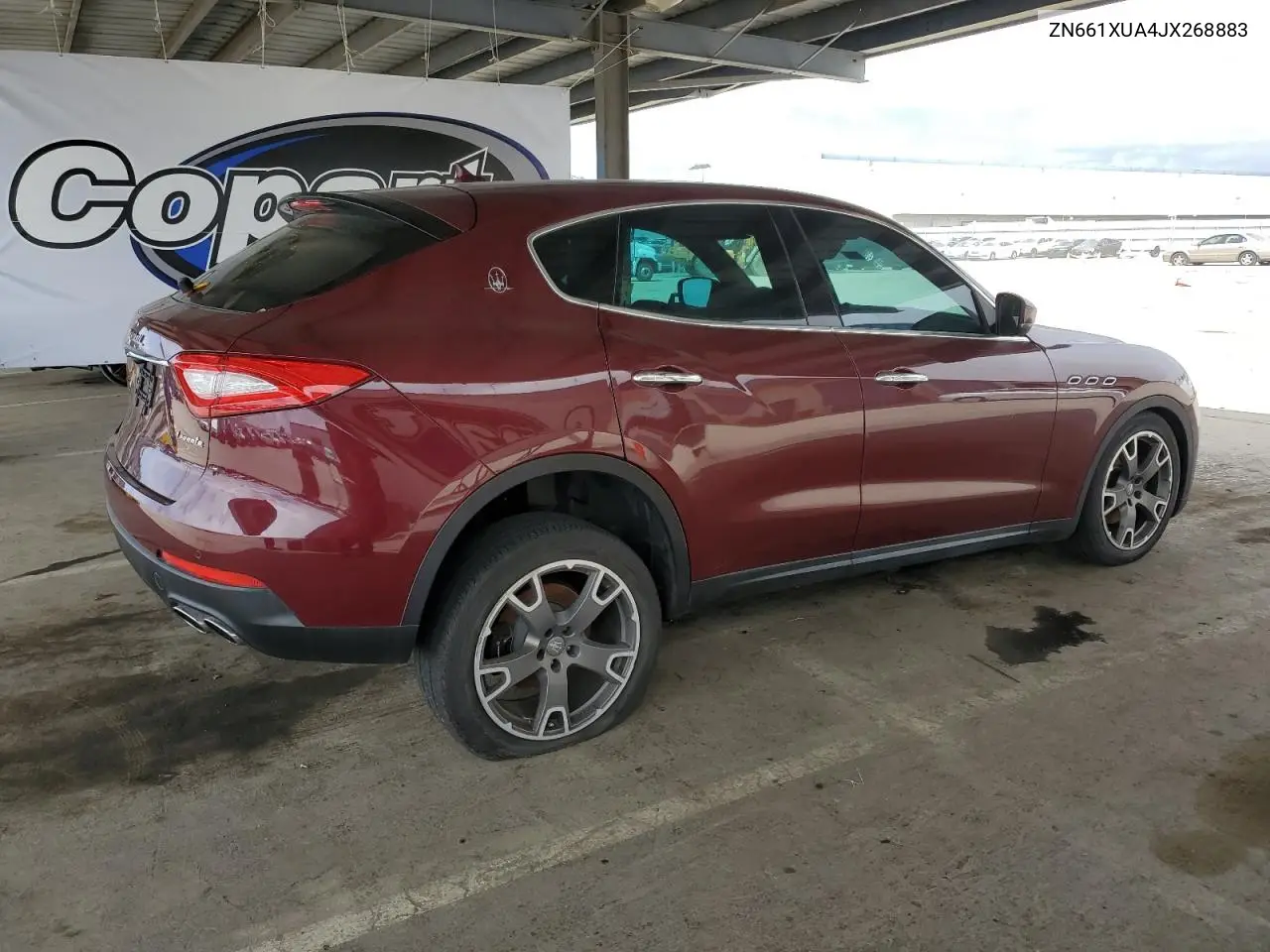 2018 Maserati Levante VIN: ZN661XUA4JX268883 Lot: 55102575