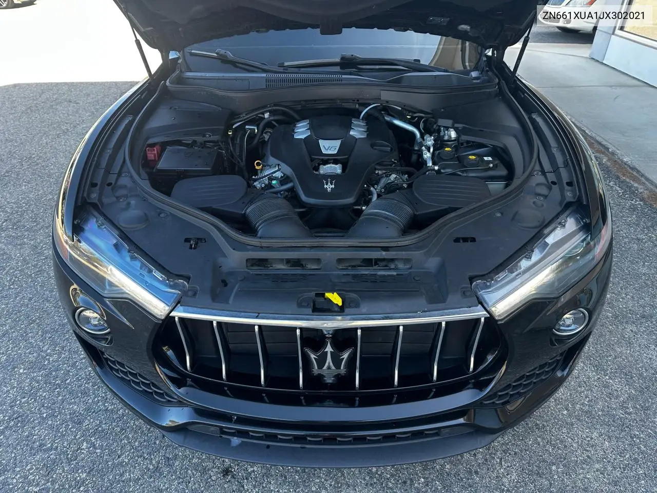 2018 Maserati Levante VIN: ZN661XUA1JX302021 Lot: 55509055