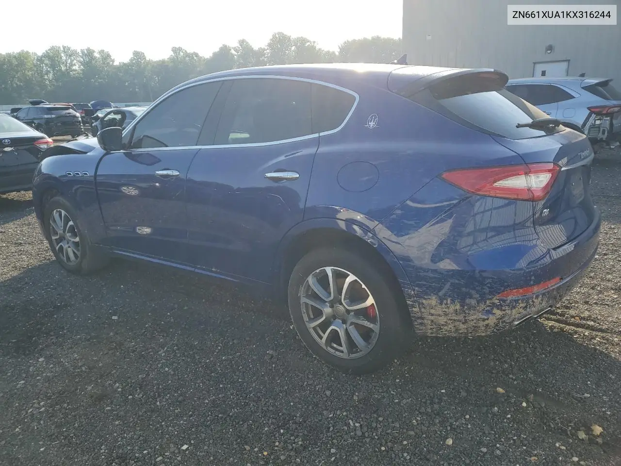 2019 Maserati Levante VIN: ZN661XUA1KX316244 Lot: 61771935