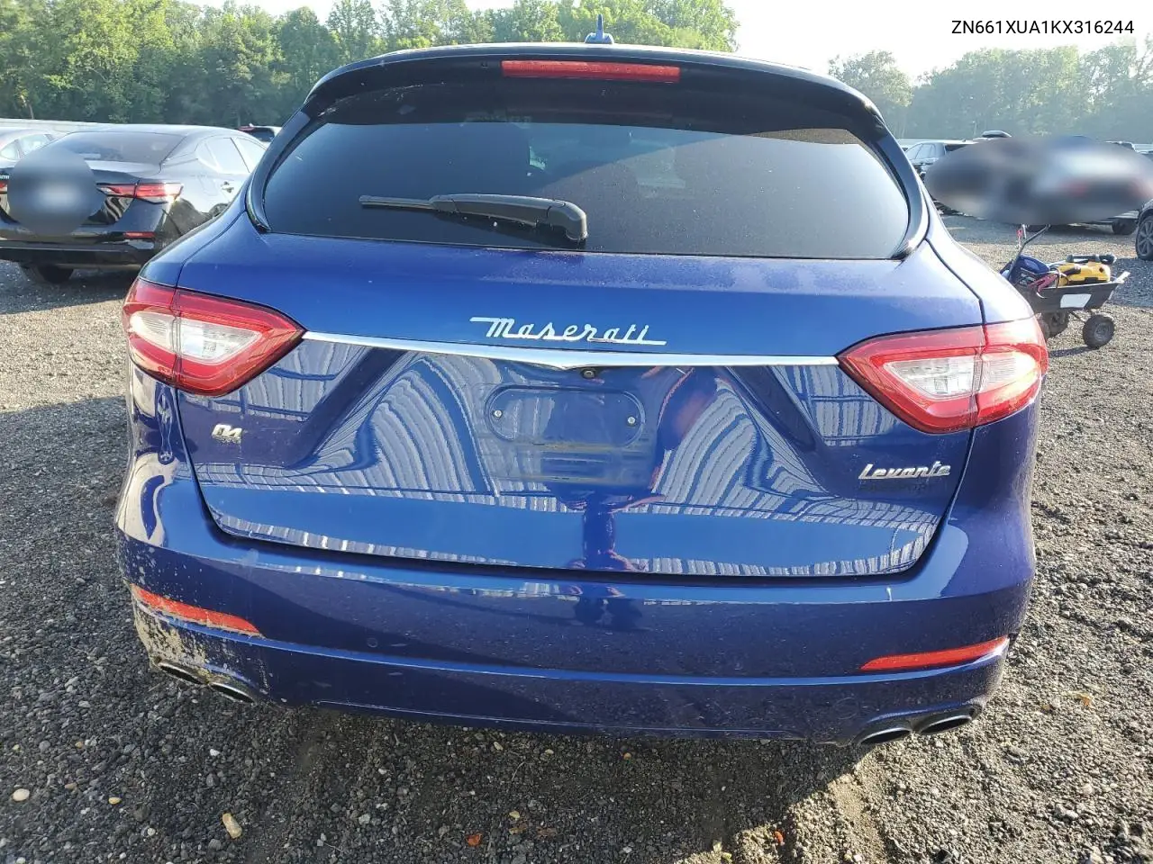 2019 Maserati Levante VIN: ZN661XUA1KX316244 Lot: 61771935