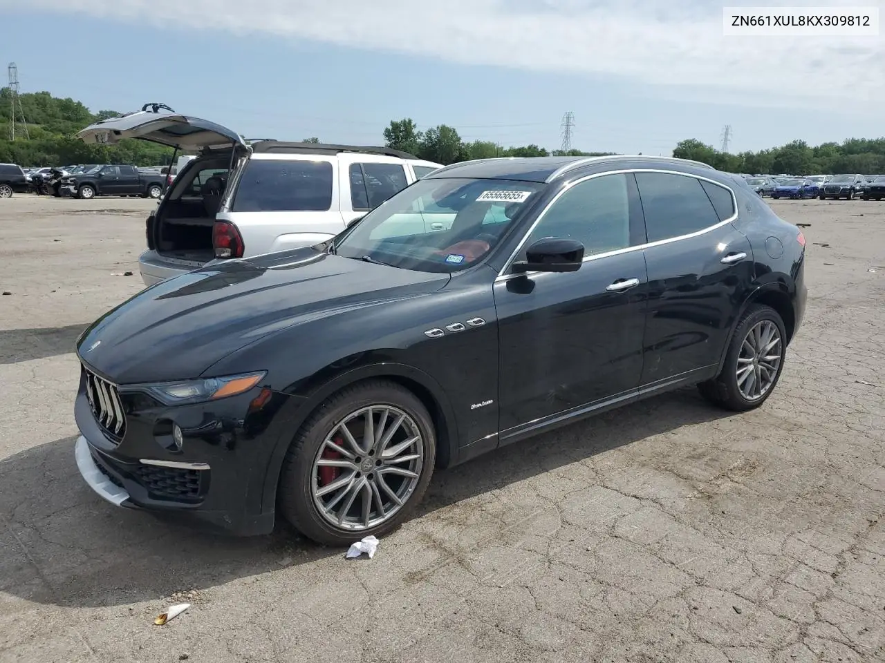 2019 Maserati Levante Luxury VIN: ZN661XUL8KX309812 Lot: 65565655