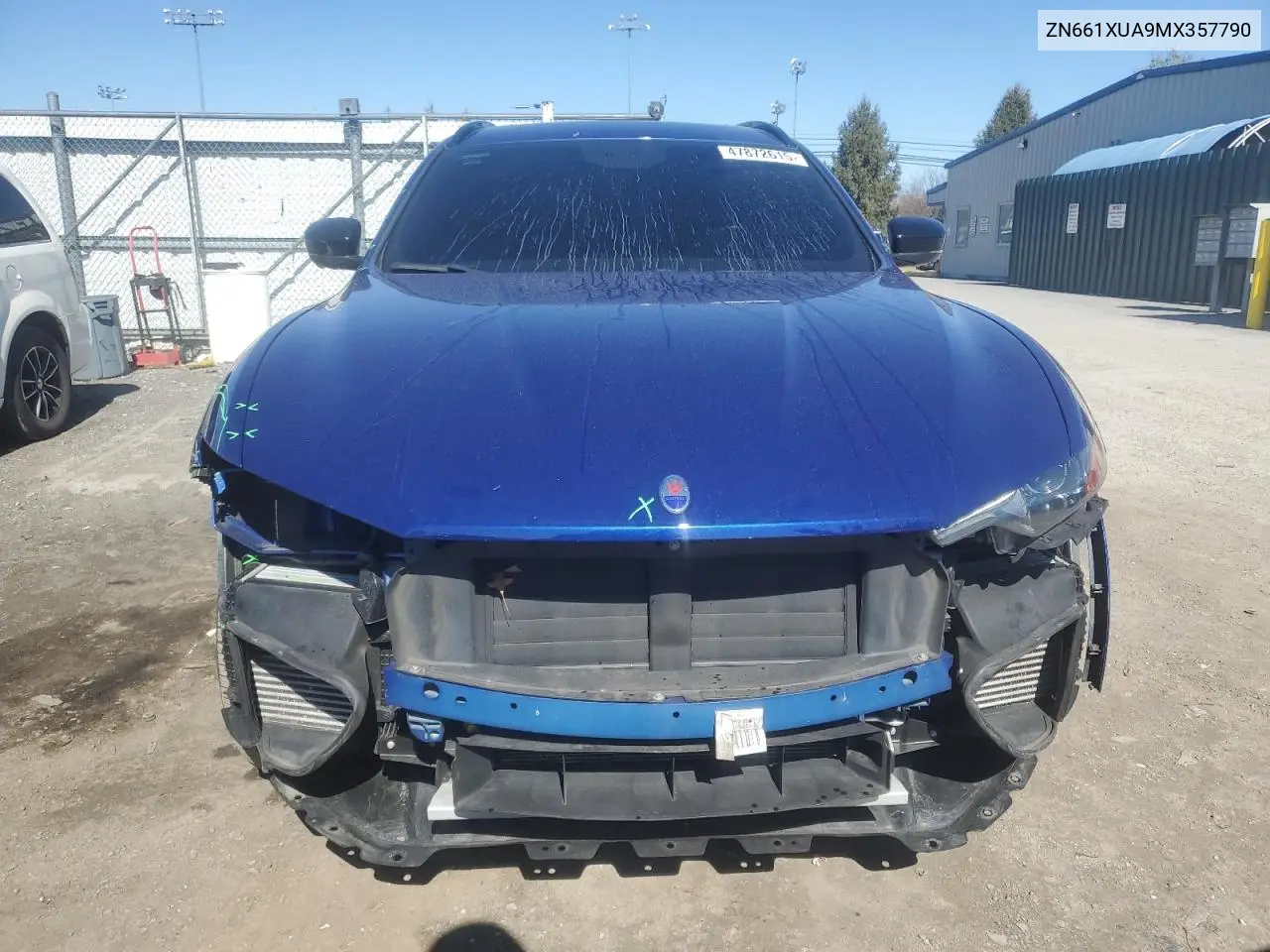 2021 Maserati Levante VIN: ZN661XUA9MX357790 Lot: 47872615
