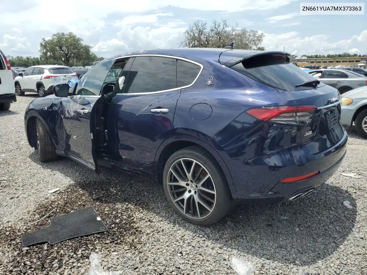 2021 Maserati Levante S VIN: ZN661YUA7MX373363 Lot: 65894235