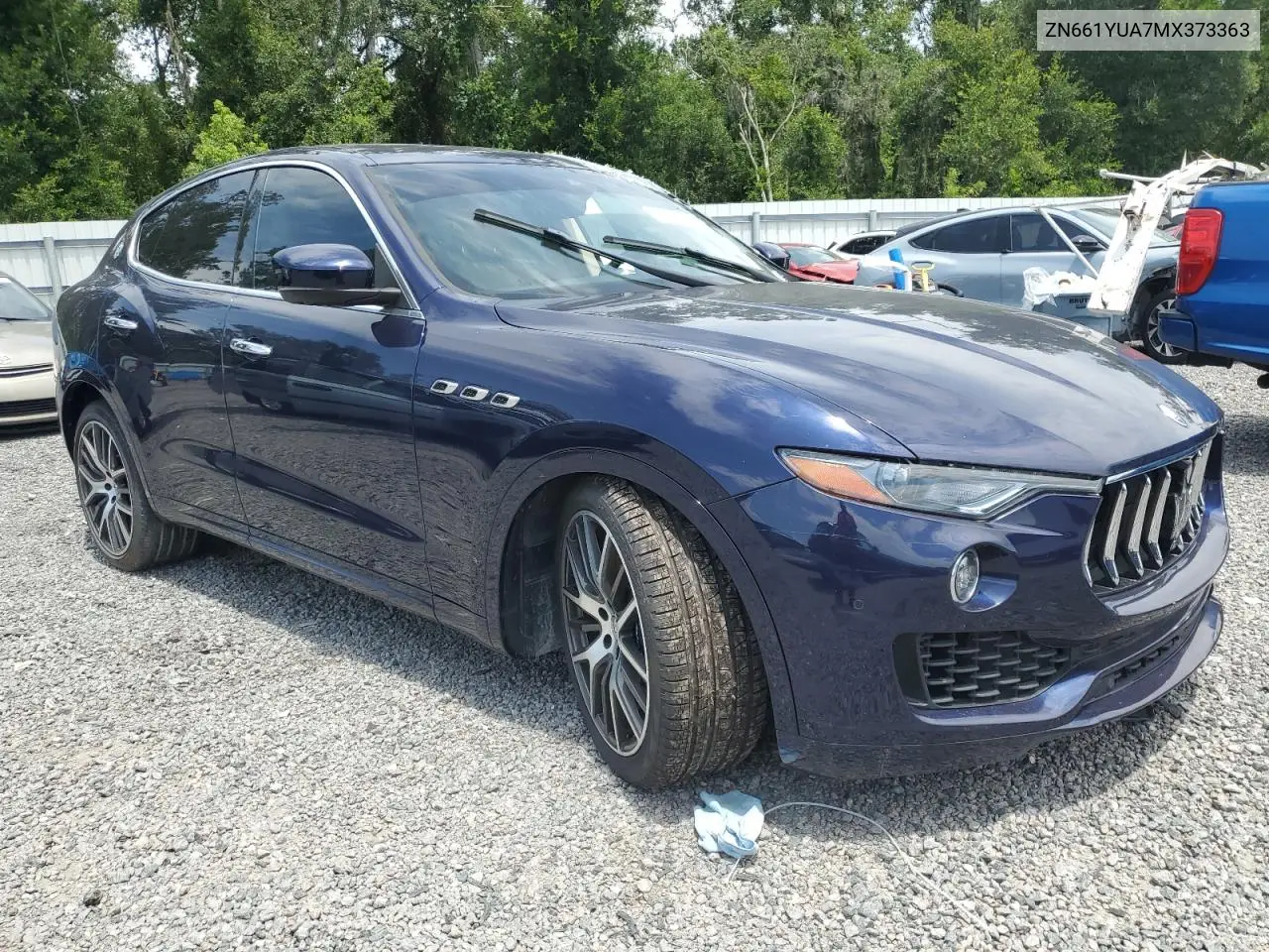 2021 Maserati Levante S VIN: ZN661YUA7MX373363 Lot: 65894235