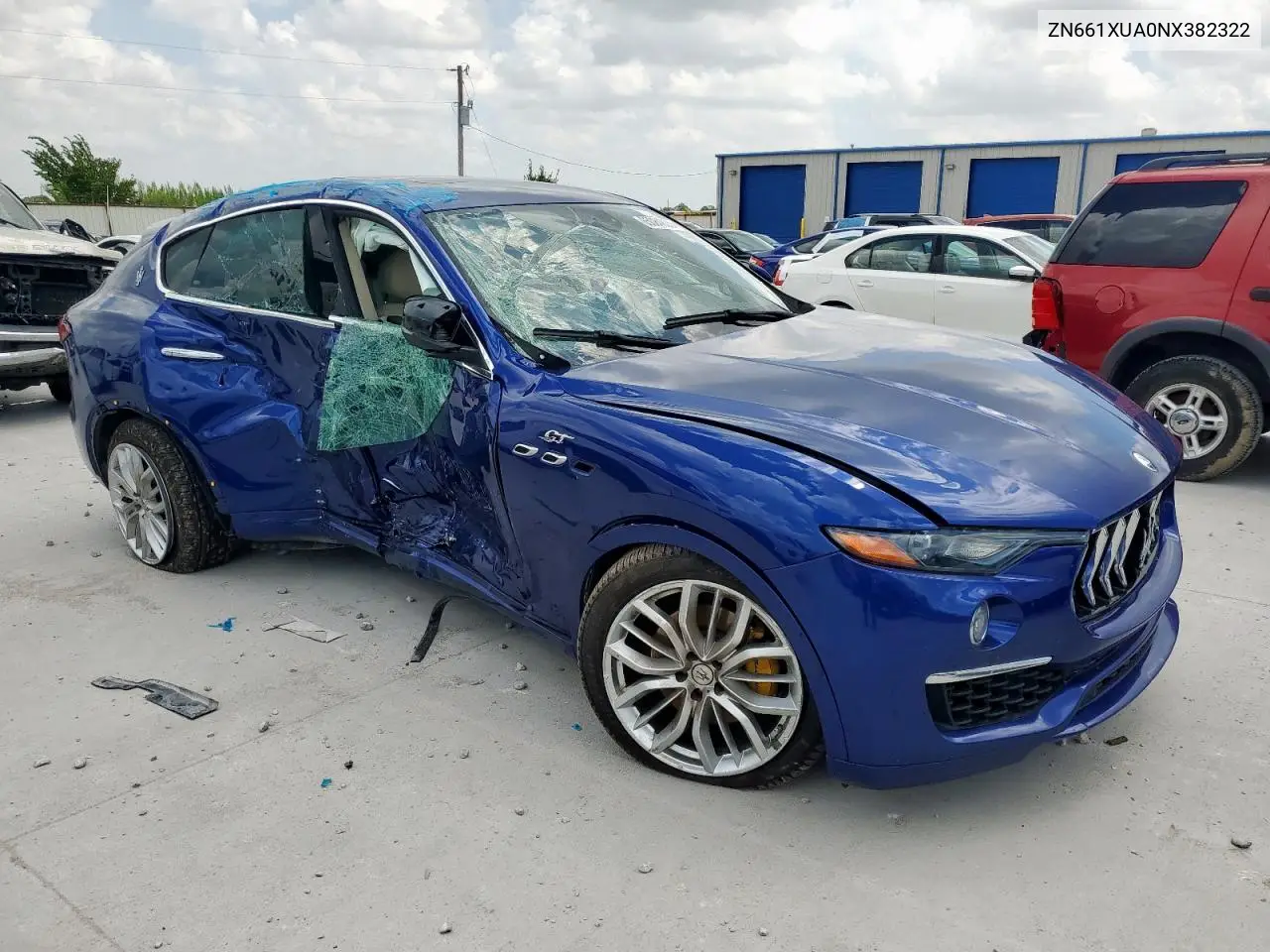 2022 Maserati Levante Base VIN: ZN661XUA0NX382322 Lot: 65084835