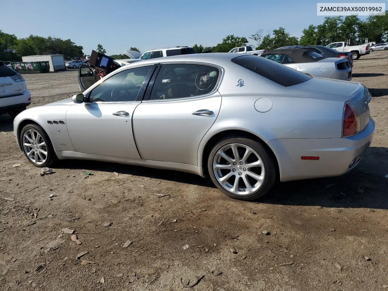 2005 Maserati Quattroporte M139 VIN: ZAMCE39AX50019962 Lot: 59158555