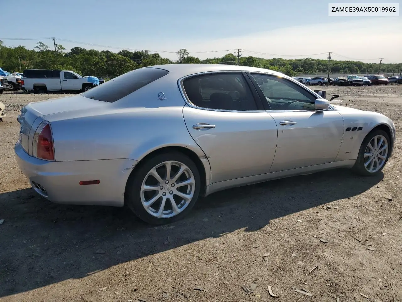 2005 Maserati Quattroporte M139 VIN: ZAMCE39AX50019962 Lot: 59158555