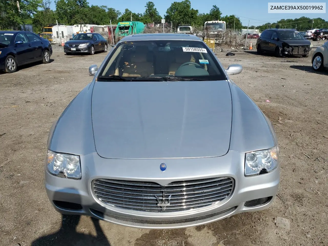2005 Maserati Quattroporte M139 VIN: ZAMCE39AX50019962 Lot: 59158555