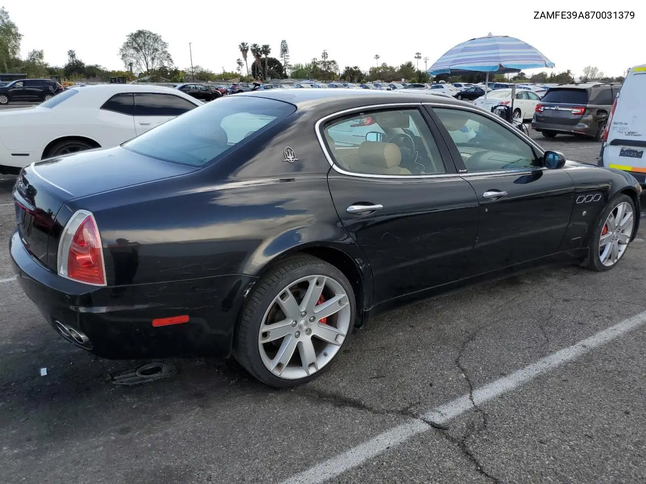 2007 Maserati Quattroporte M139 VIN: ZAMFE39A870031379 Lot: 51509105