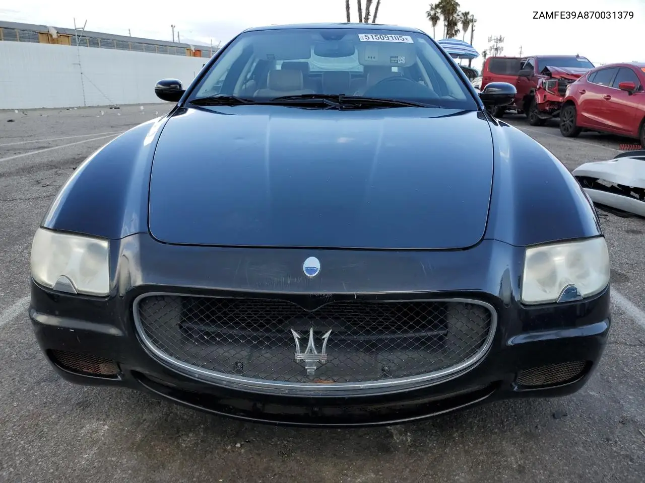 2007 Maserati Quattroporte M139 VIN: ZAMFE39A870031379 Lot: 51509105