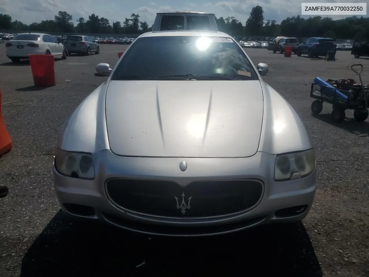 2007 Maserati Quattroporte M139 VIN: ZAMFE39A770032250 Lot: 65395905