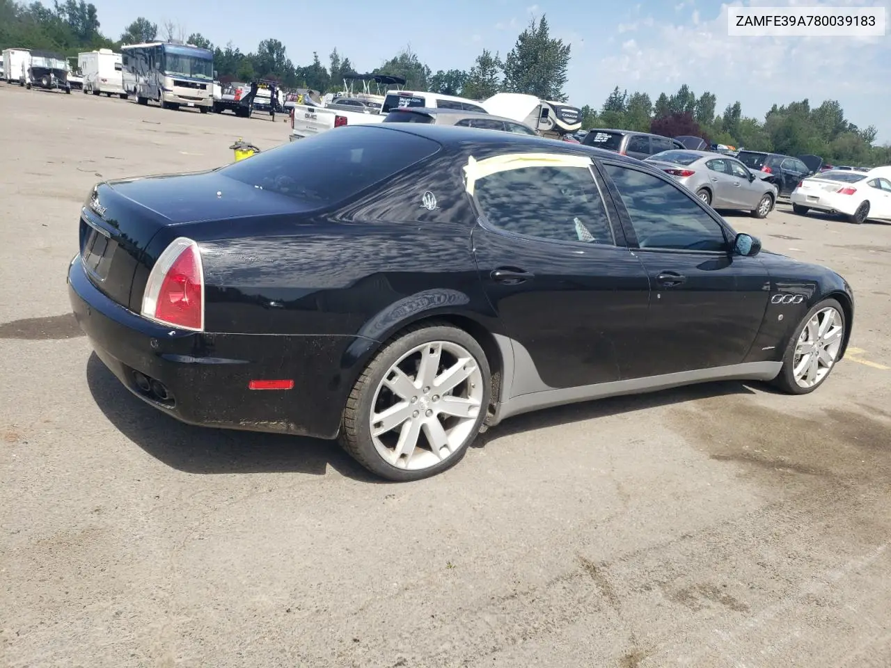 2008 Maserati Quattroporte M139 VIN: ZAMFE39A780039183 Lot: 55445285