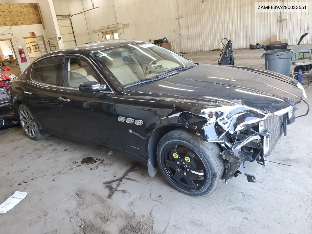 2008 Maserati Quattroporte M139 VIN: ZAMFE39A280033551 Lot: 56365695
