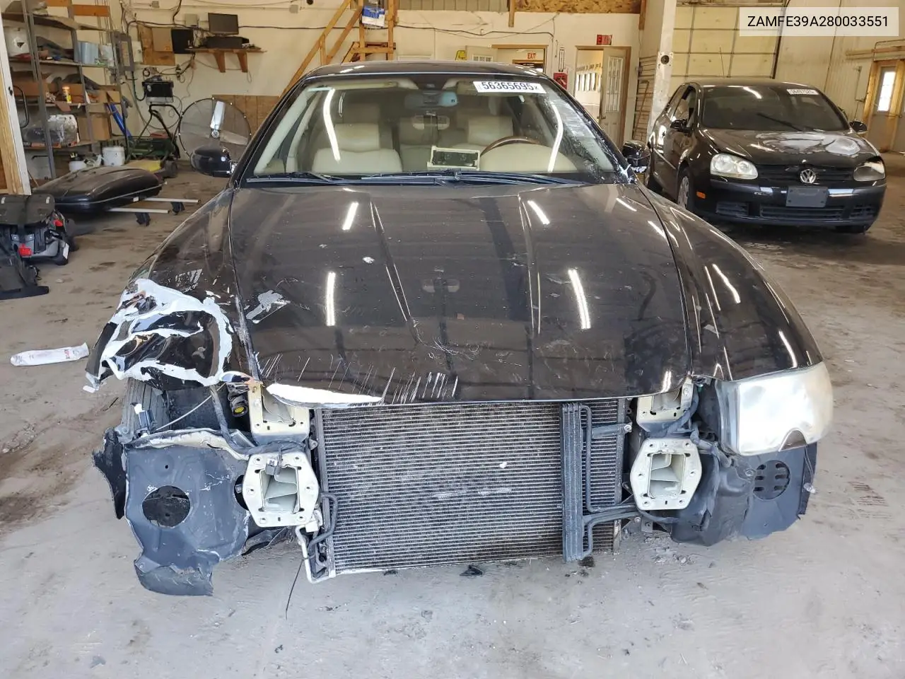 2008 Maserati Quattroporte M139 VIN: ZAMFE39A280033551 Lot: 56365695