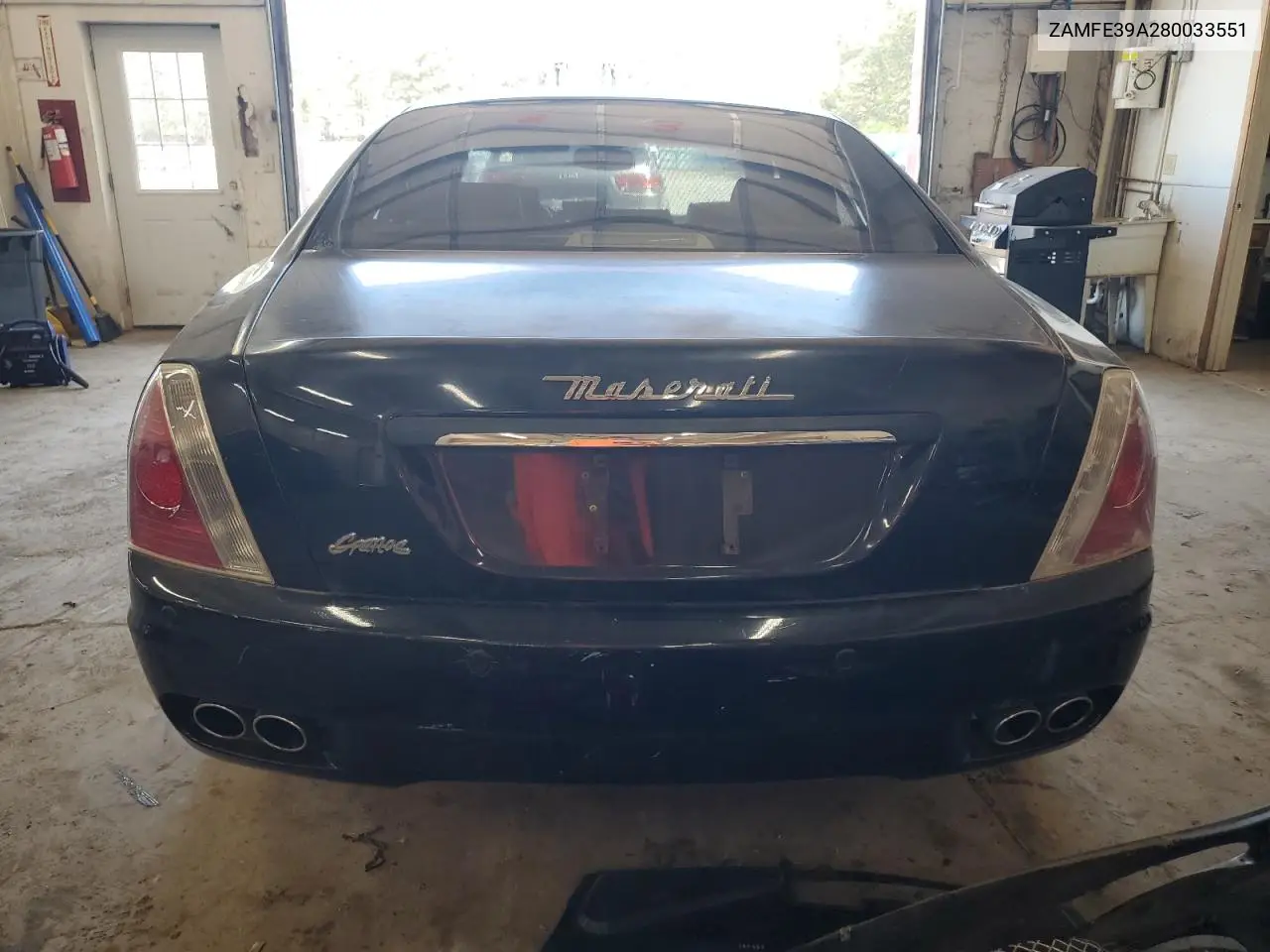 2008 Maserati Quattroporte M139 VIN: ZAMFE39A280033551 Lot: 56365695