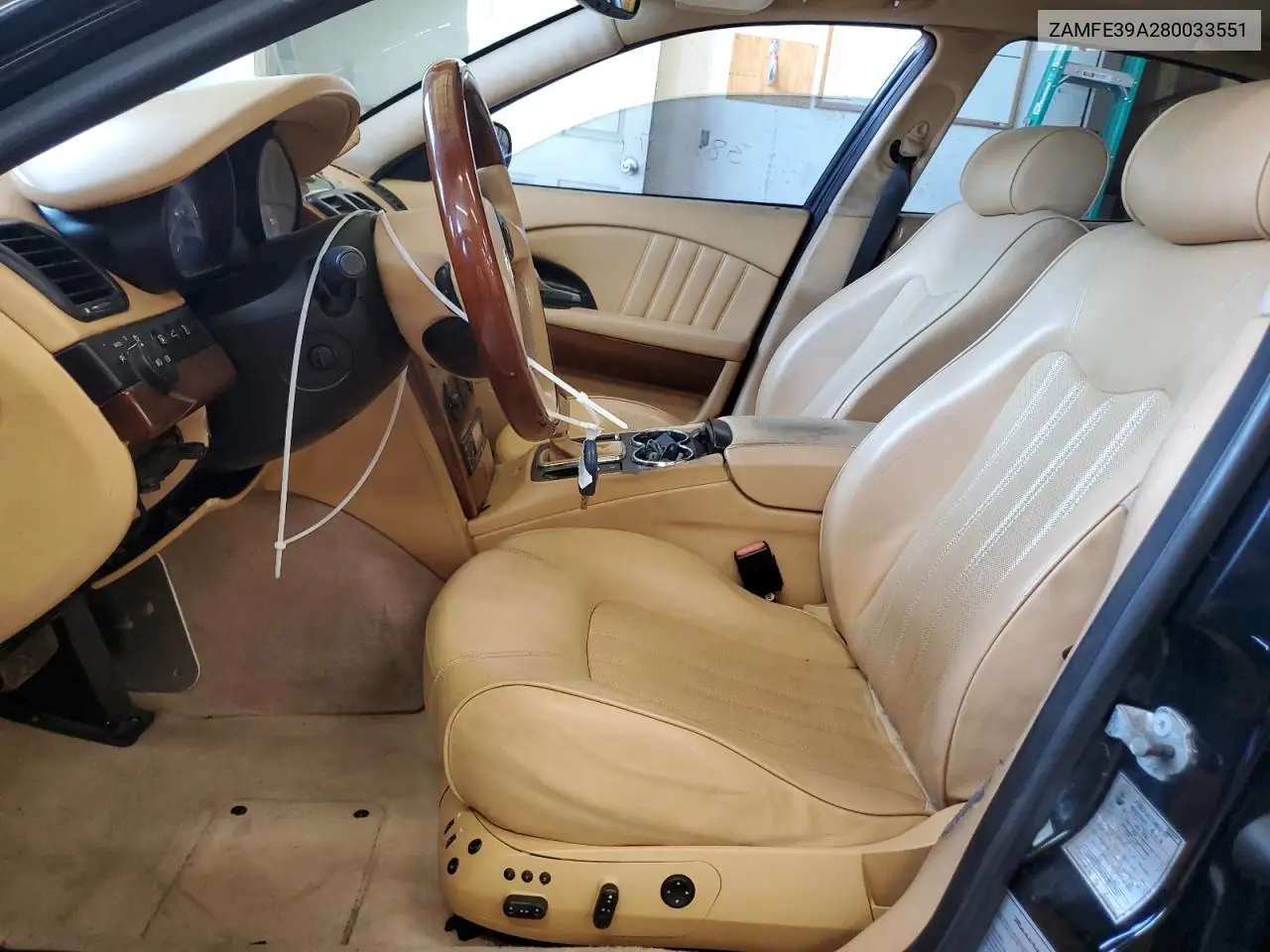 2008 Maserati Quattroporte M139 VIN: ZAMFE39A280033551 Lot: 56365695