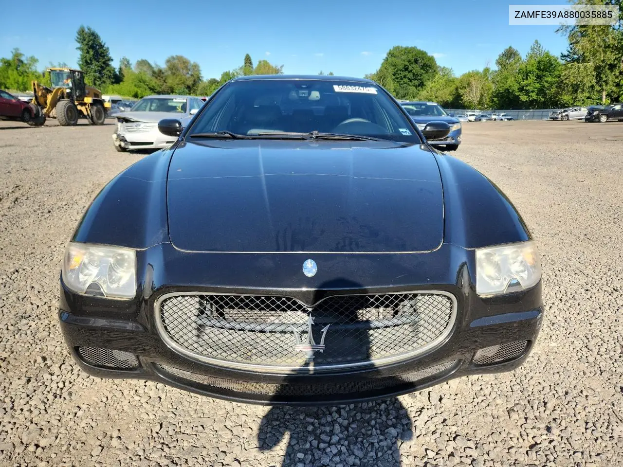 2008 Maserati Quattroporte M139 VIN: ZAMFE39A880035885 Lot: 58832475
