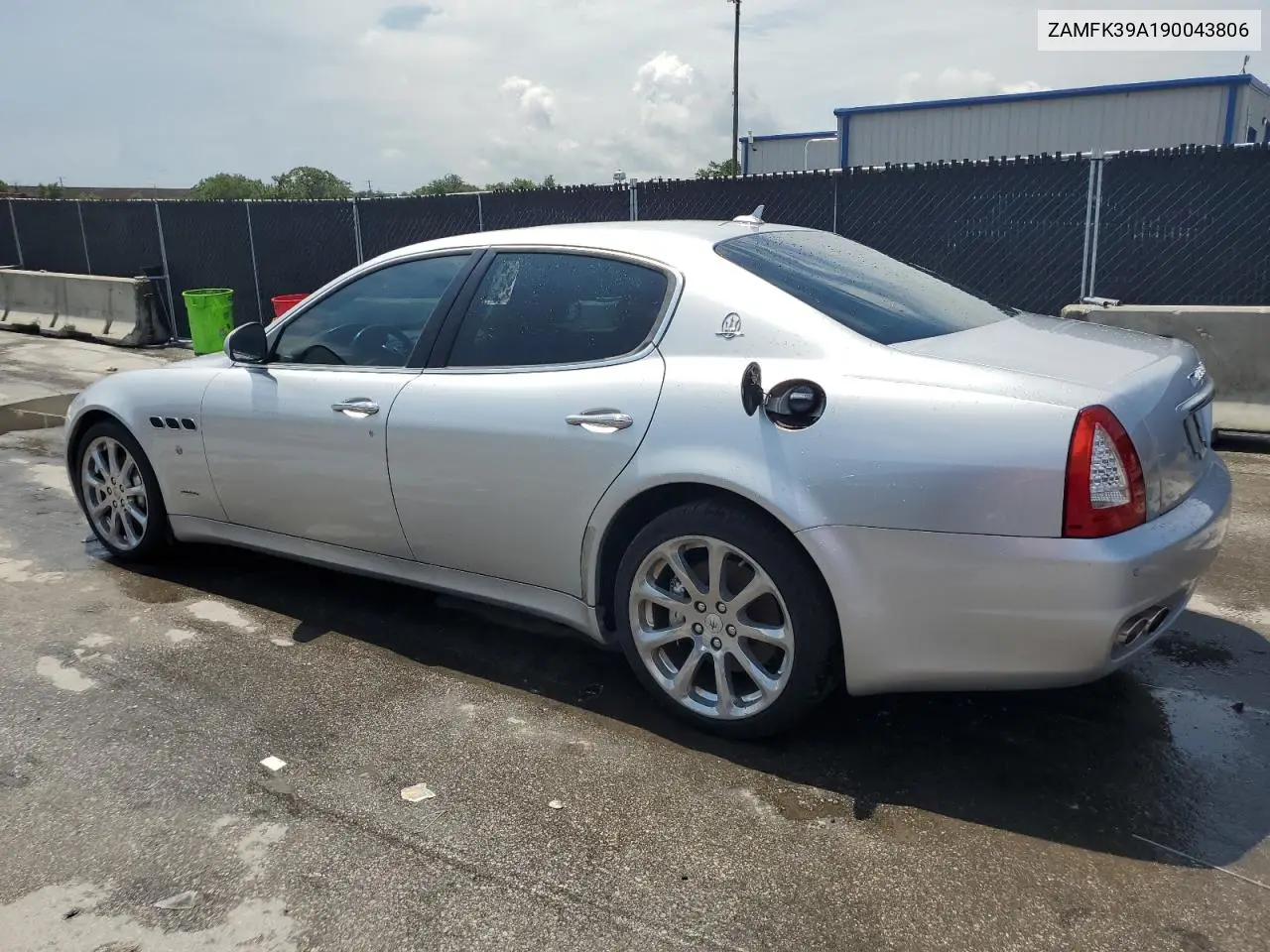 2009 Maserati Quattroporte VIN: ZAMFK39A190043806 Lot: 59159025