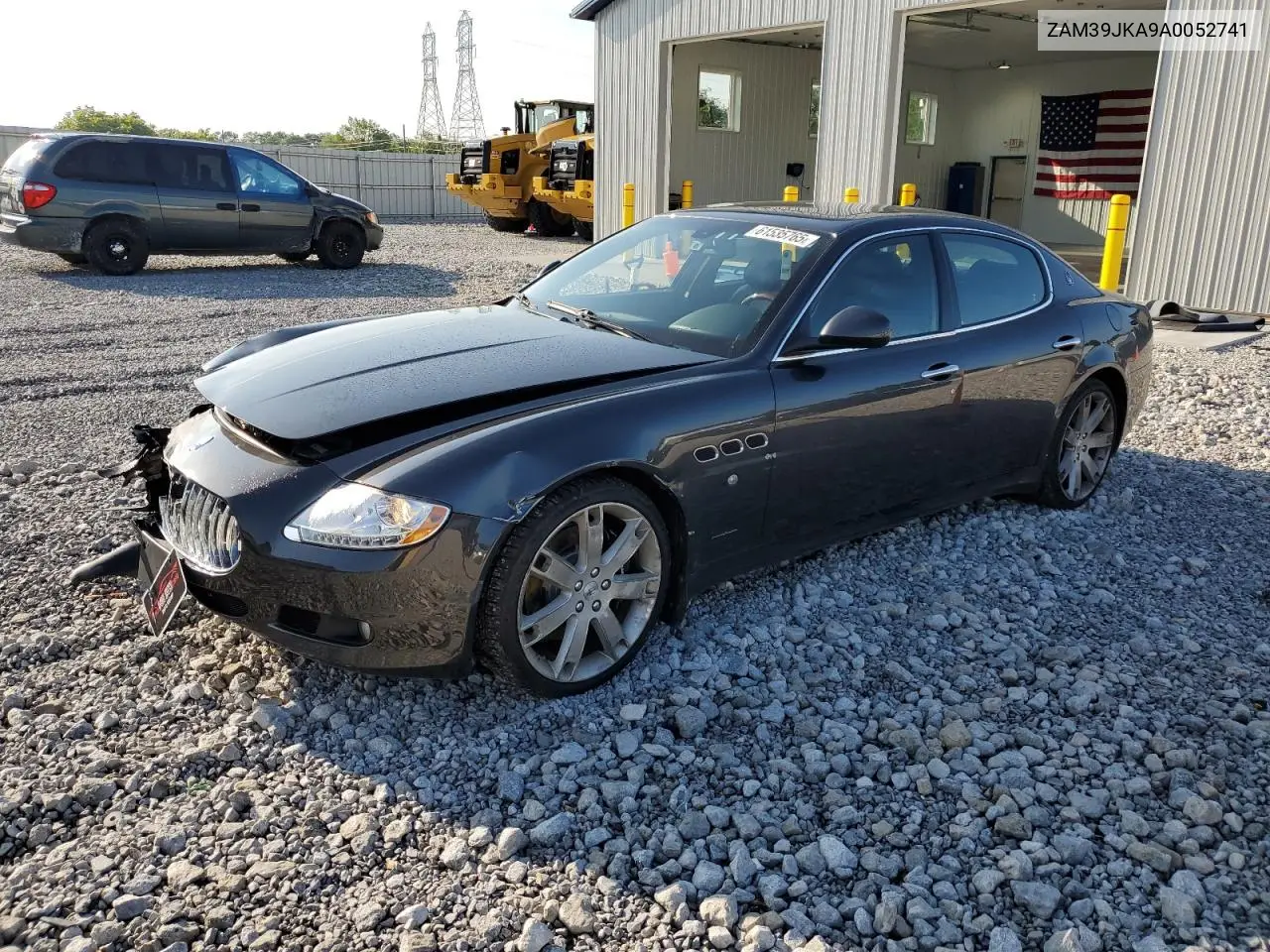 2010 Maserati Quattroporte S VIN: ZAM39JKA9A0052741 Lot: 61535765