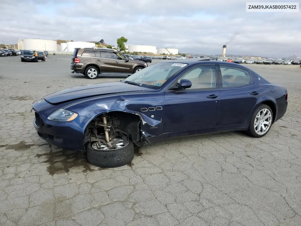 2011 Maserati Quattroporte S VIN: ZAM39JKA5B0057422 Lot: 59760865