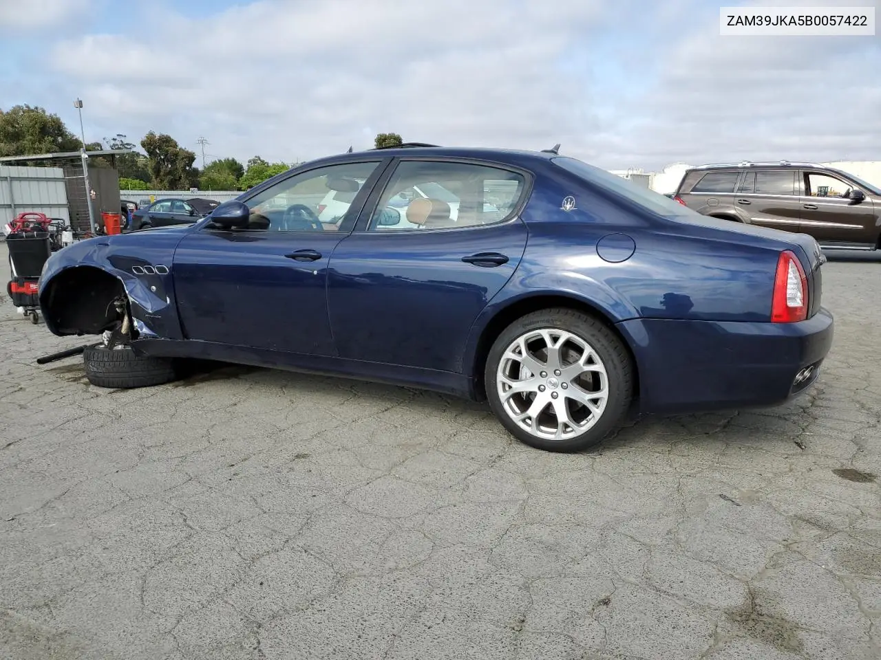 2011 Maserati Quattroporte S VIN: ZAM39JKA5B0057422 Lot: 59760865