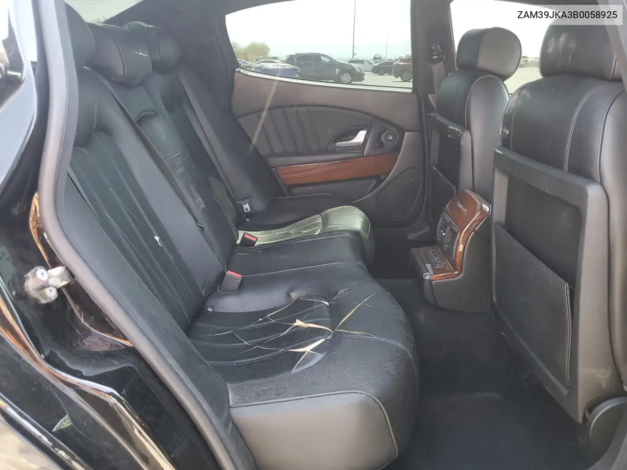 2011 Maserati Quattroporte S VIN: ZAM39JKA3B0058925 Lot: 61510955