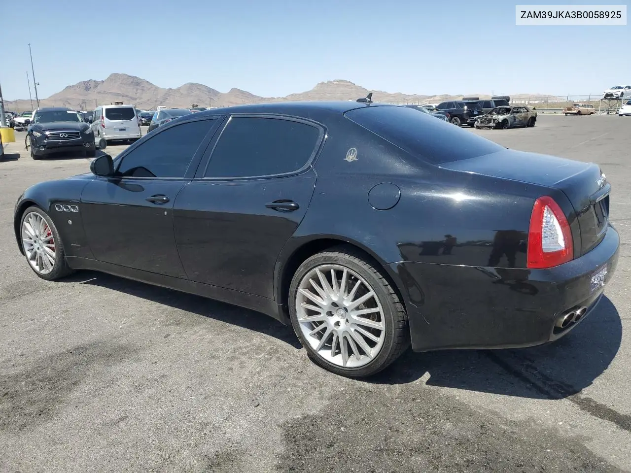 2011 Maserati Quattroporte S VIN: ZAM39JKA3B0058925 Lot: 61510955