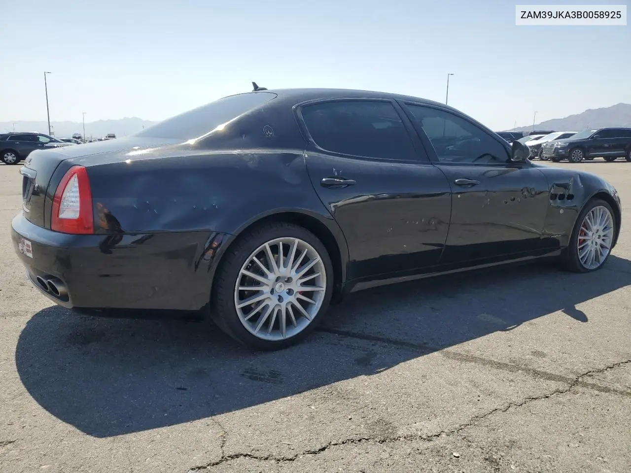 2011 Maserati Quattroporte S VIN: ZAM39JKA3B0058925 Lot: 61510955