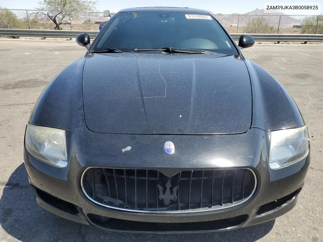 2011 Maserati Quattroporte S VIN: ZAM39JKA3B0058925 Lot: 61510955
