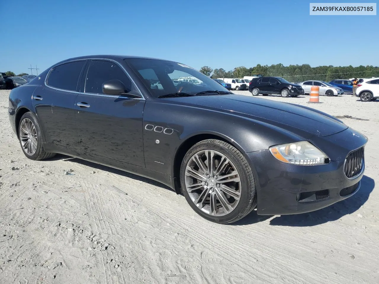 2011 Maserati Quattroporte VIN: ZAM39FKAXB0057185 Lot: 76601594