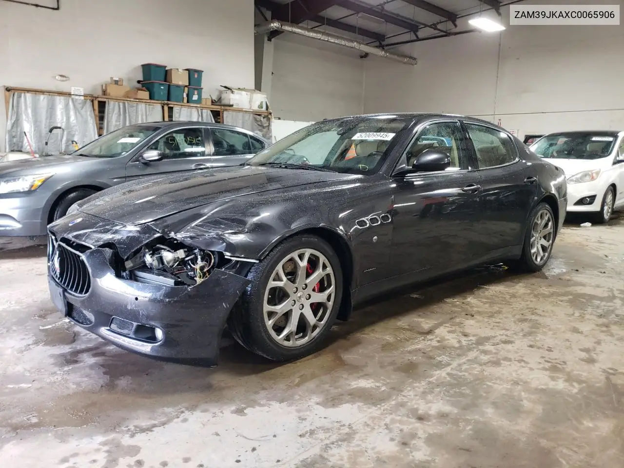 2012 Maserati Quattroporte S VIN: ZAM39JKAXC0065906 Lot: 52009945