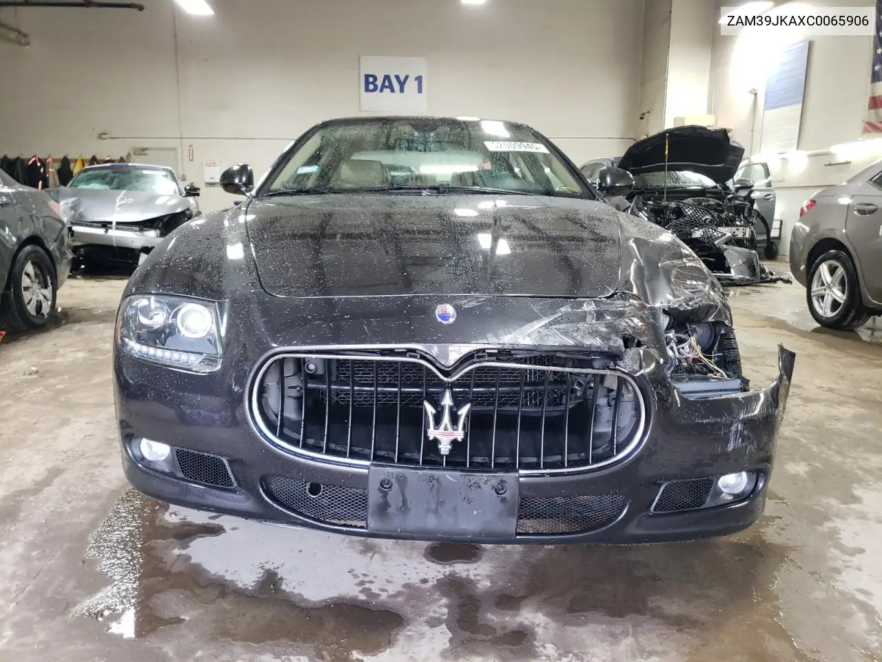 2012 Maserati Quattroporte S VIN: ZAM39JKAXC0065906 Lot: 52009945