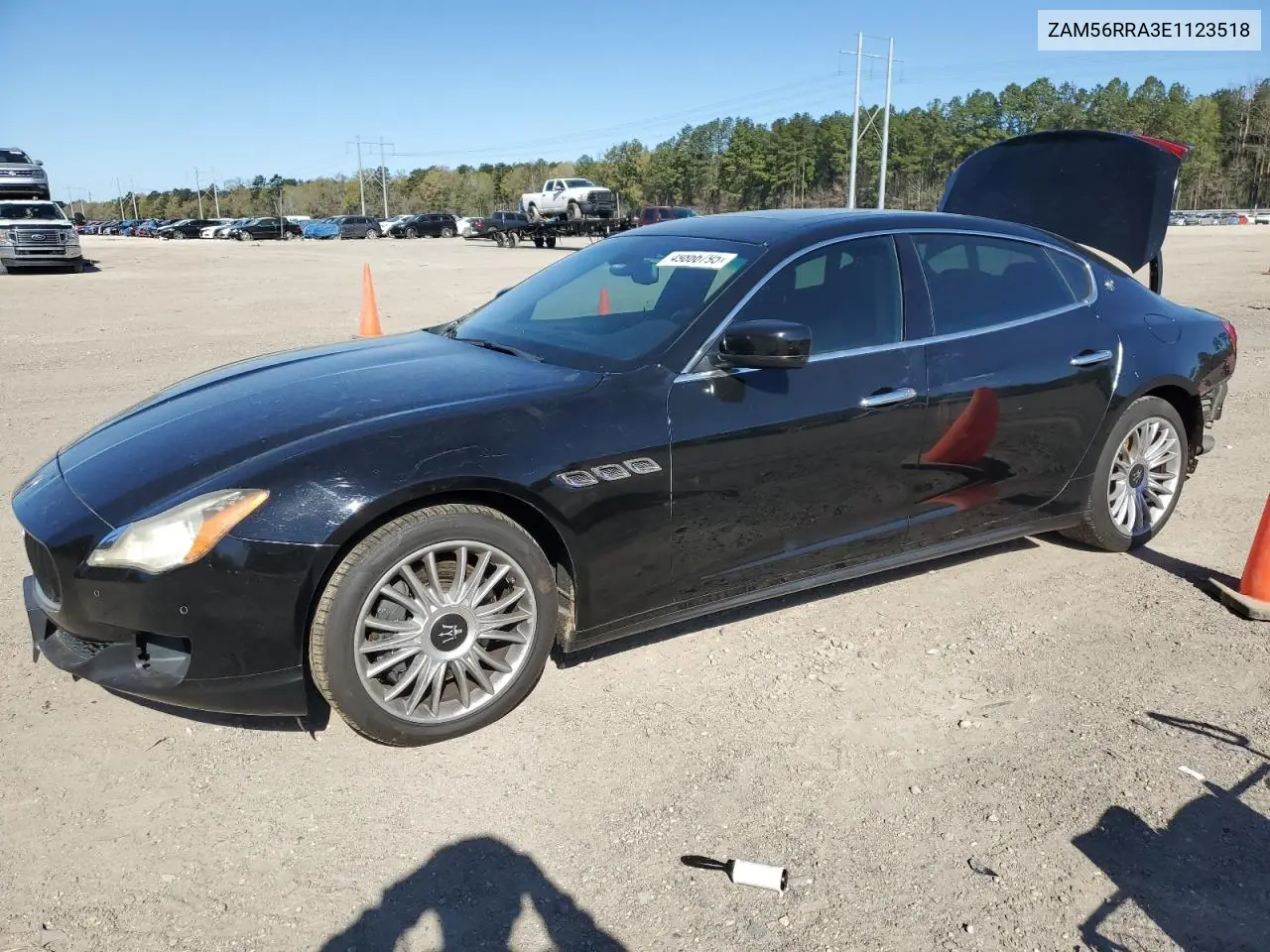 2014 Maserati Quattroporte S VIN: ZAM56RRA3E1123518 Lot: 49866795