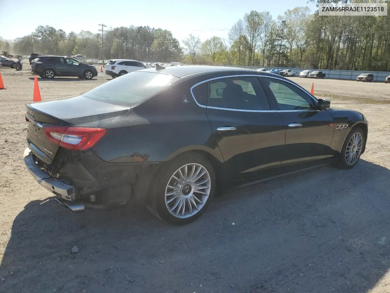 2014 Maserati Quattroporte S VIN: ZAM56RRA3E1123518 Lot: 49866795