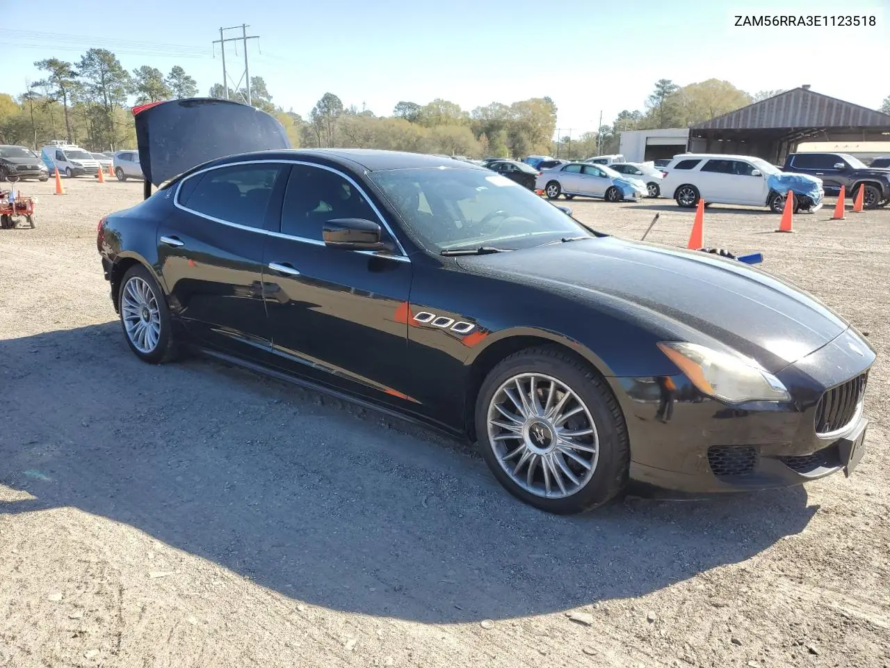 2014 Maserati Quattroporte S VIN: ZAM56RRA3E1123518 Lot: 49866795