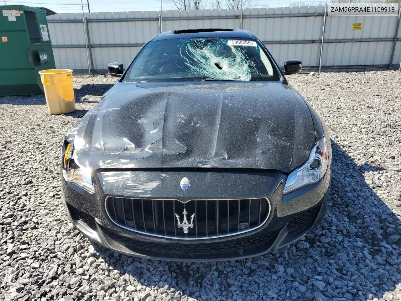 2014 Maserati Quattroporte S VIN: ZAM56RRA4E1109918 Lot: 50003055