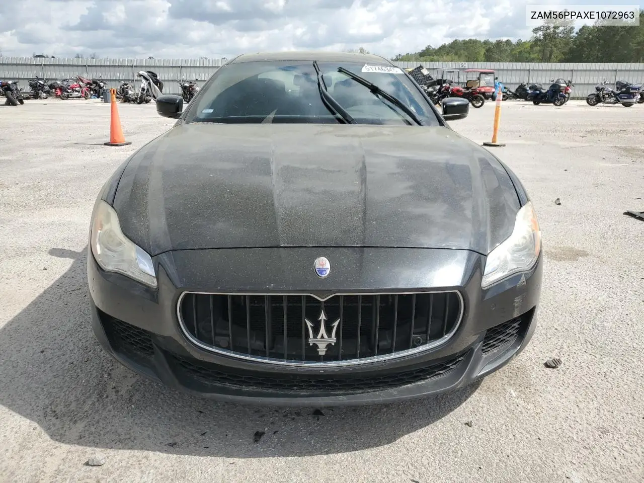 2014 Maserati Quattroporte Gts VIN: ZAM56PPAXE1072963 Lot: 51746345