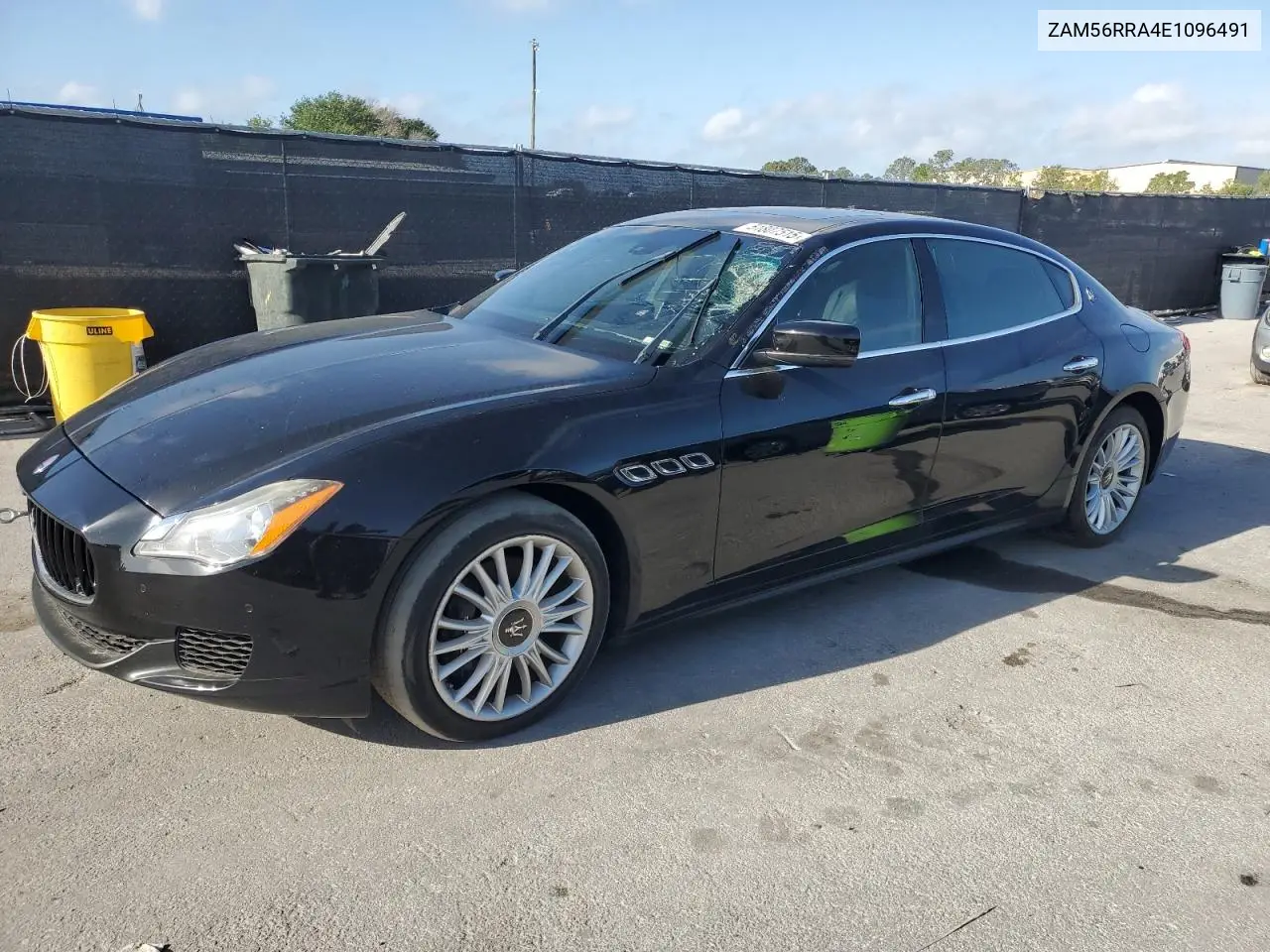 2014 Maserati Quattroporte S VIN: ZAM56RRA4E1096491 Lot: 51807515