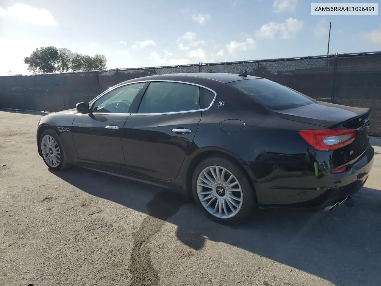 2014 Maserati Quattroporte S VIN: ZAM56RRA4E1096491 Lot: 51807515