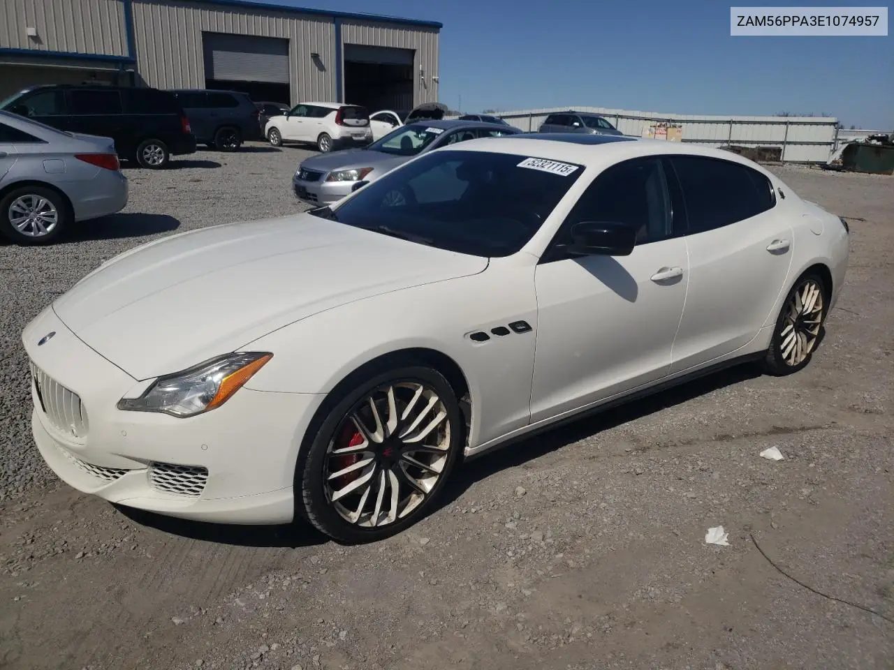 2014 Maserati Quattroporte Gts VIN: ZAM56PPA3E1074957 Lot: 52321115