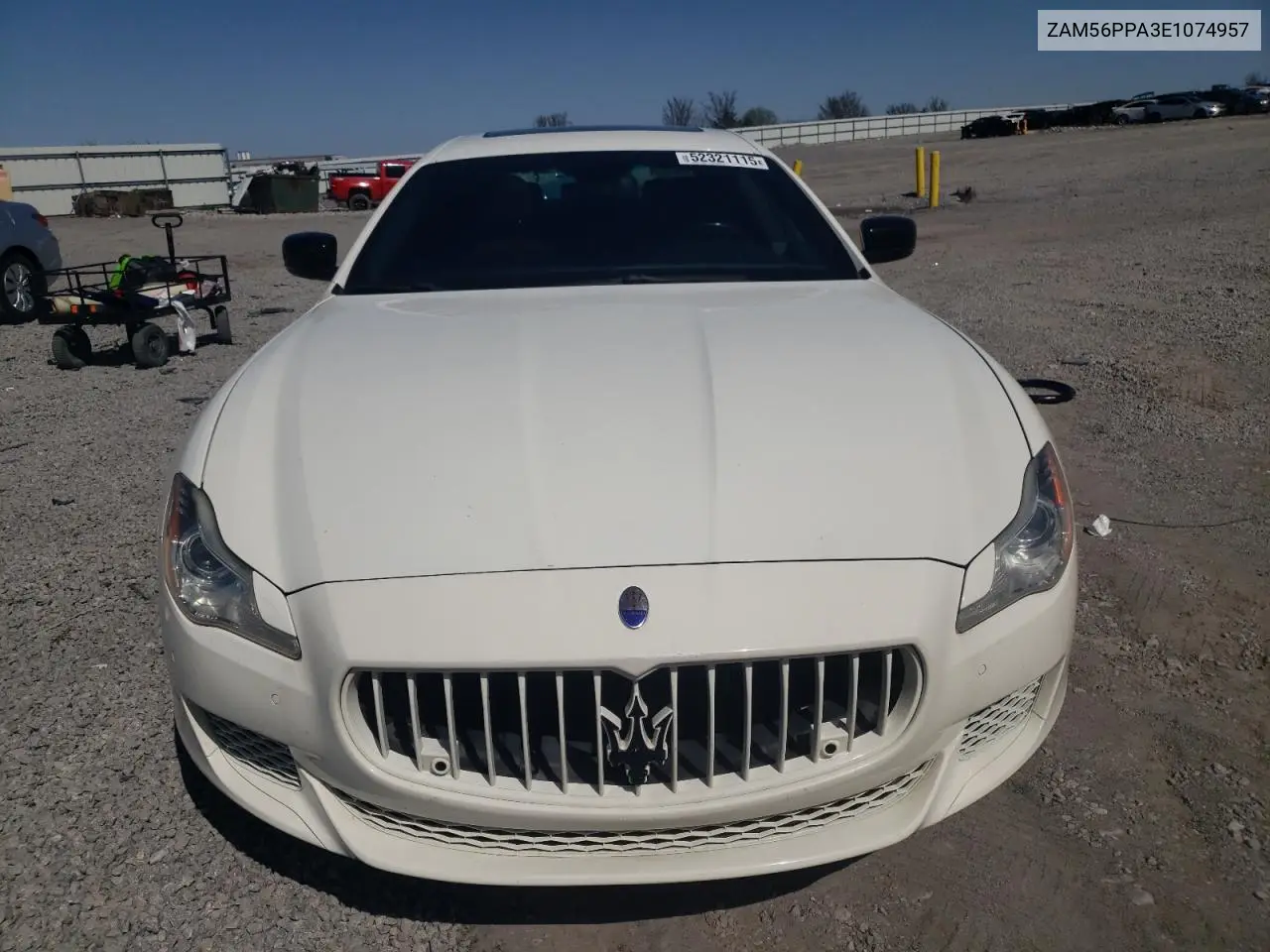 2014 Maserati Quattroporte Gts VIN: ZAM56PPA3E1074957 Lot: 52321115