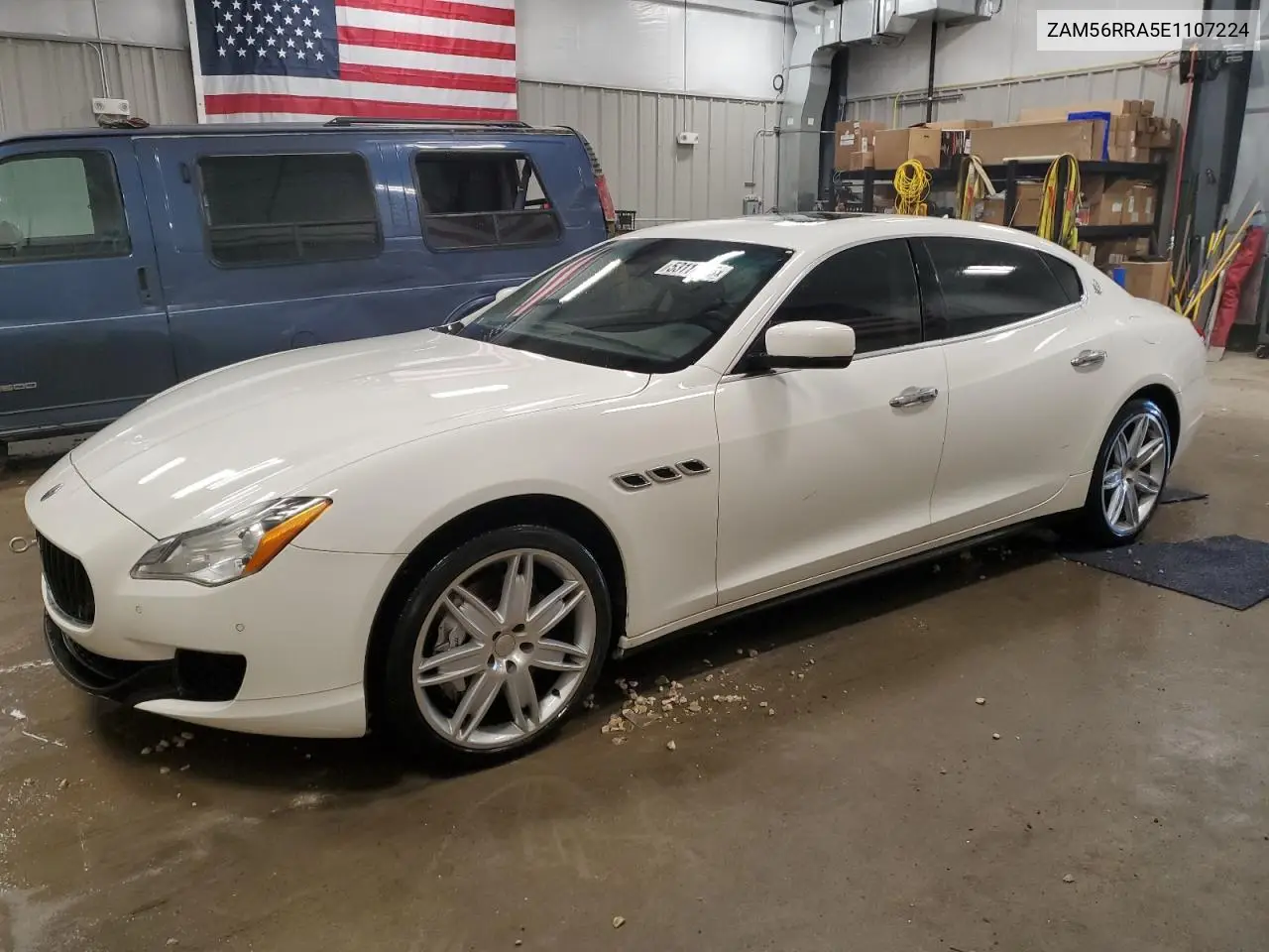 2014 Maserati Quattroporte S VIN: ZAM56RRA5E1107224 Lot: 53114295