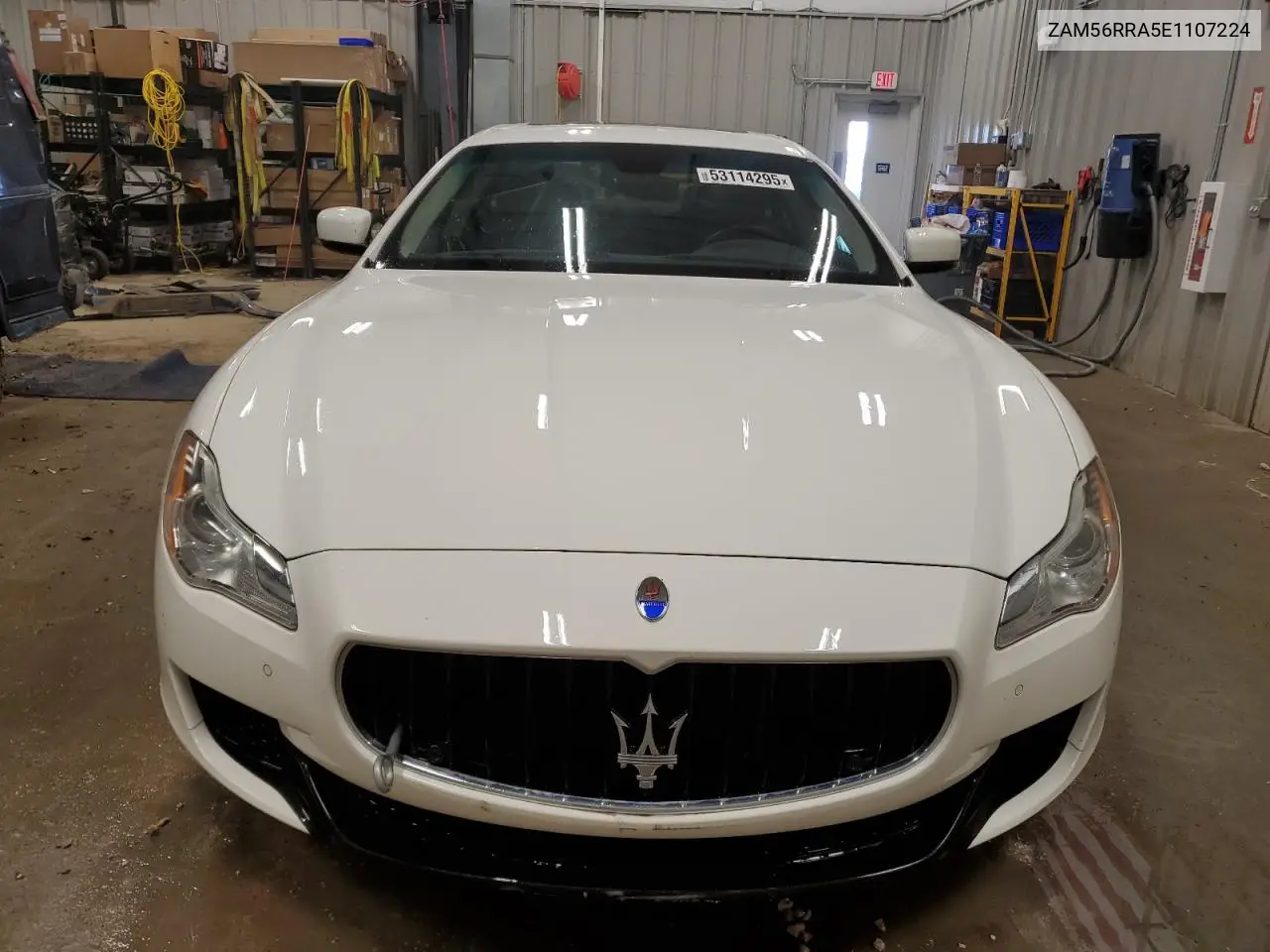 2014 Maserati Quattroporte S VIN: ZAM56RRA5E1107224 Lot: 53114295