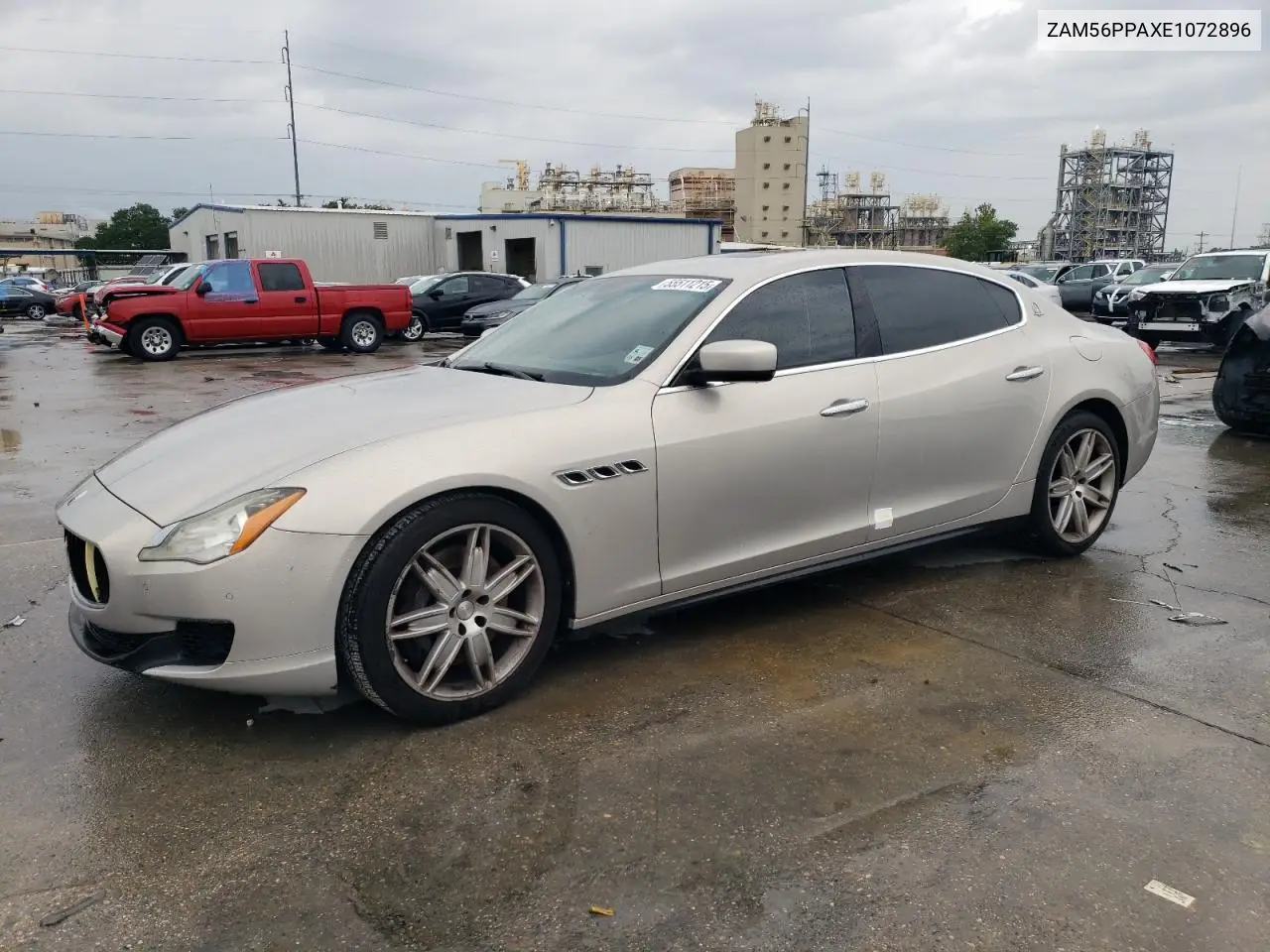 2014 Maserati Quattroporte Gts VIN: ZAM56PPAXE1072896 Lot: 55511215