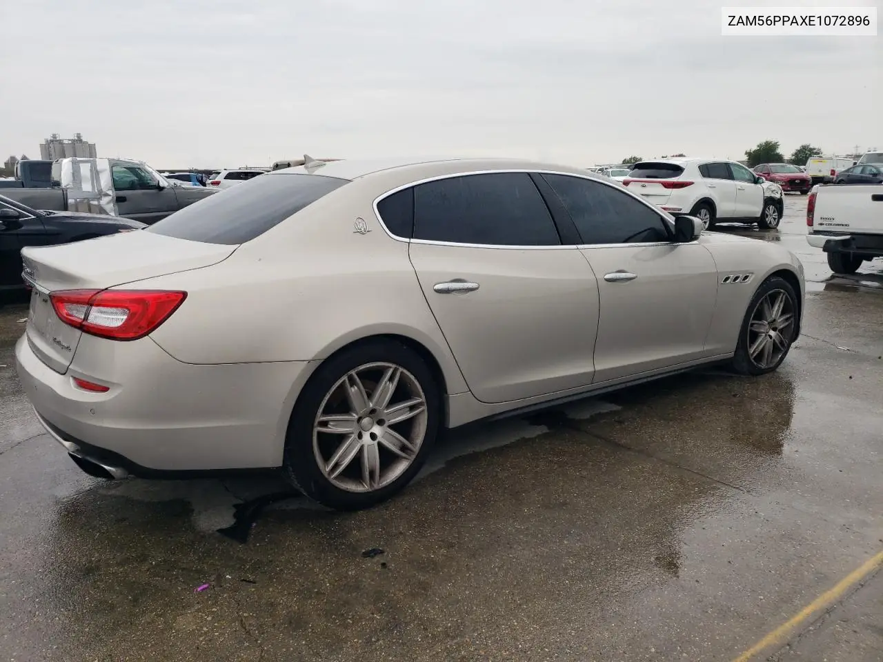 2014 Maserati Quattroporte Gts VIN: ZAM56PPAXE1072896 Lot: 55511215